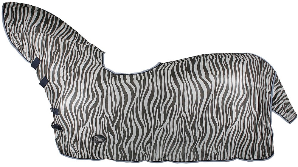 Terminal Kan niet Malen Harry's Horse Uitrij Vliegendeken Zebra met hals en zadeluitsparing -  Vliegendekens - ruitersporthoeve