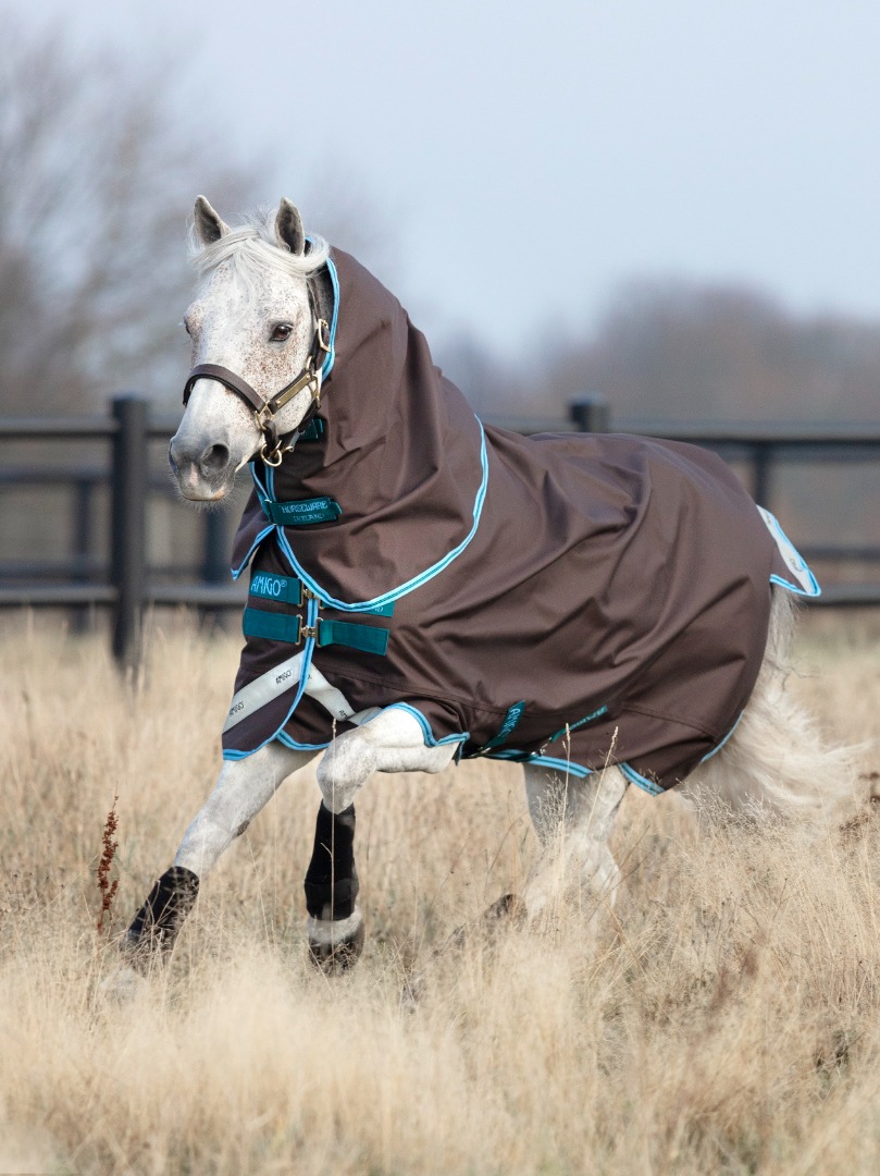 Amigo 12 Pony Plus Lite (inclusief hals) Waterdichte dekens - ruitersporthoeve